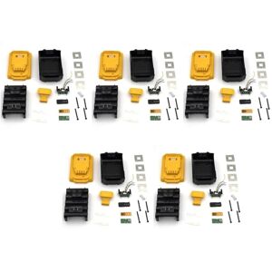 Tlily - 5X Li-ion Battery Plastic Case Shell pcb Board Protection Charging for 18V 20V DCB183