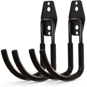 Heavy Duty Garage Storage Utility Hooks, Garden Hose Holder, Iron Wall Mount Hooks, Large j Hooks for Tool Storage Organizer - Alwaysh