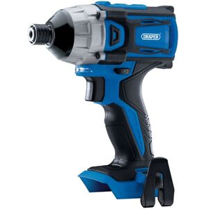 DRAPER TOOLS Draper D20 20V Brushless Impact Driver (Bare Tool) – 1/4 Inch Hex, 180Nm Torque