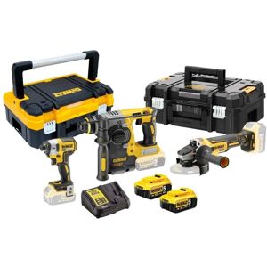 DeWALT DCK305P2T 18v Brushless Triple Kit 2 x 5ah Batteries & T-STAKS