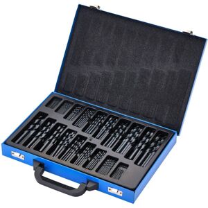 Draper 08854 Black HSS Drill Bit Set – 170-Piece High-Speed Steel Drill Bit Kit for Versatile Drilling Applications