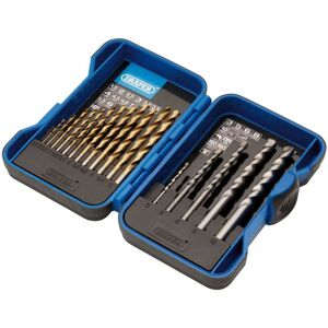 Draper - Metric Combined hss and Masonry Drill Bit Set (17 Piece) (18551)