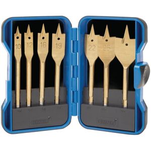 Draper - flat wood bit set titanium nitride coated flat 7PC 10-32MM 18560