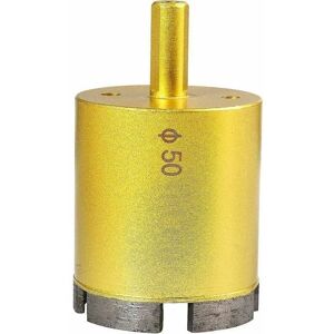 DHKLFA Drill Chuck 50mm Diameter Diamond Hole Saw Drill Bit, Slate Porcelain Marble Hollow Core Drill Bit for Glass, Ceramic, Porcelain, Tile, Marble,