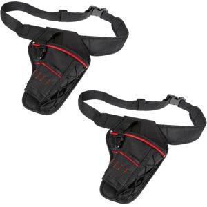 TLILY Drill Holster Waterproof Impact Driver Drill Holder Multi-functional Electric Tool Pouch Bag with Waist Belt for Wrench Hammer Screwdriver X2 I165142
