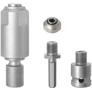 Tlily - Electric Wrench to Hammer Adapter,1/2 Conversion Head Connector Rod Square Handle Drill,3Pcs