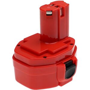 Extensilo - 1x Battery Replacement for Makita 193158-3, 193159-1, 193159-A, ML1420 for Power Tools (3300 mAh, NiMH, 14.4 v)