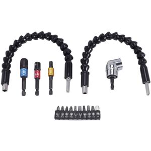 Tlily - Flexible Drill Extension Hex Shank Nut Driver Bit Set