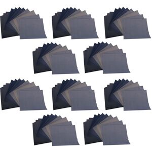 TLILY Grit 1500 2000 2500 3000 5000 7000 High Precision Polishing Sanding Wet/Dry Abrasive Paper Sheets - Germany, Pack of 120