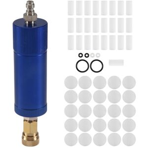 TLILY High Pressure pcp Hand Pump Air Filter Oil-Water Separator for Pcp 30Mpa Compressor Blue