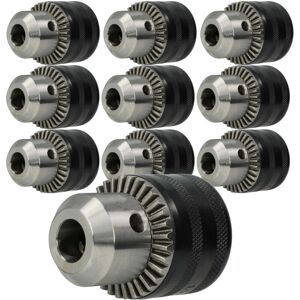 Kress 10x Clamping Chuck Jaw Adapter 1.5 - 13mm - 13mm (1/2