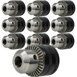 Kress 10x Clamping Chuck Jaw Adapter 1.5 - 13mm - 13mm (1/2
