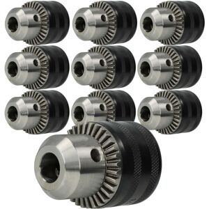 Kress 10x Clamping Chuck Jaw Adapter 1.5 - 13mm - 13mm (1/2