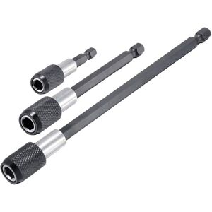 ZVD - Magnetic Screwdriver Bit Holder 2' 4' 6' 1/4' Hex Shank Quick Change Drill Bit Extension Kit - 3 Piece