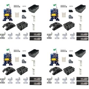 Tlily - Plastic Case Charging Protection Circuit Board pcb for Makita 18v Battery BL1840 BL1850 BL1830 BL1860B lxt 400