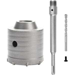 Tlily - sds Plus Hammer Drills Wall Hole Saw Drill Bit Set Cutter Tools,65mm