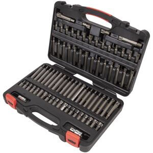 Sealey - AK21974P Premier TRX-Star/Security TRX-Star/Hex/Ribe/Spline Bit Set 3/8'' & 1/2''Sq Drive 74pc