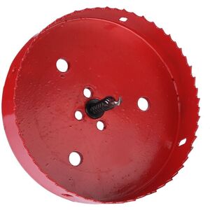 SOLLBRY 150mm Hole Saw, M42 Bi-Metal Cutter Set with Hex Chuck and Centering Metal Drill Bits Hole Saw Kit for Wood, Metal, Plasterboard, Iron, Sheet Metal,