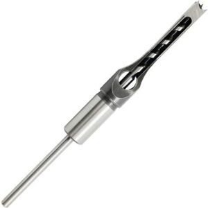 GOTRAYS Square Hole Drilling Hole Opener, 14mm Mortise Drill Bit, Multi-function High Speed Steel Square Hole Drill Bit for diy Woodworking Production