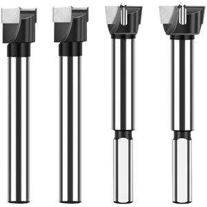Tlily - Triangular Shank Carbide Wood Drill Bits Hole Opener Hinge Opening Tool Flat Wing