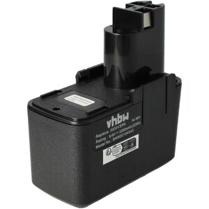 Vhbw - Battery Replacement for Bosch 2 607 335 035, 2 607 335 037, 2 607 335 072, 2 607 335 089 for Electric Power Tools (3300mAh NiMH 9.6V)