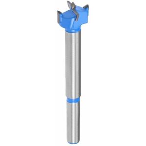 ZVD - Forstner Drill Bits 16mm, Tungsten Carbide Auger Opener for Wood Hole Saw, Hinge Hole Drilling for Woodworking (Blue, Gray)