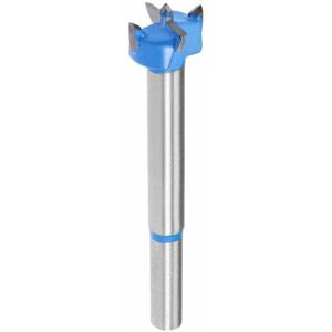 ZVD - Forstner Drill Bits 17mm, Tungsten Carbide Auger Opener for Wood Hole Saw, Hinge Hole Drilling for Woodworking (Blue, Gray)