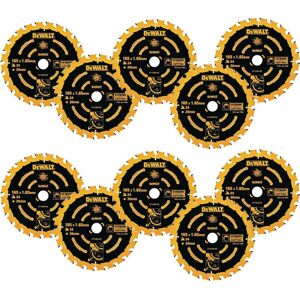 Dewalt - 10 x DT10300 Circular Saw Blades 165 x 20 x 24T Extreme Framing DWE550 Dewalt - 10 x DT10300 Circular Saw Blades 165 x 20 x 24T Extreme Framing DWE550