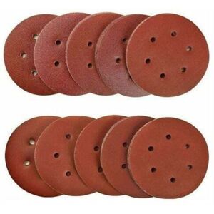 DHKLFA 100 Pieces 150mm Sanding Discs Sanding Disc Sanding Discs 40/80/120/180/320/600/800/1000/1500/2000 Grit Ideal for Sanding/ Polishing/ Derusting for 6 DHKLFA 100 Pieces 150mm Sanding Discs Sanding Disc Sanding Discs 40/80/120/180/320/600/800/1000/1500/2000 Grit Ideal for Sanding/ Polishing/ Derusting for 6