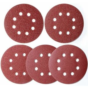 HOOPZI 100 pieces sandpaper eccentric sander 125 mm Velcro, sanding discs 8 holes Velcro round 125 mm for eccentric sander 20x 40/60/80/120/180 grit per HOOPZI 100 pieces sandpaper eccentric sander 125 mm Velcro, sanding discs 8 holes Velcro round 125 mm for eccentric sander 20x 40/60/80/120/180 grit per
