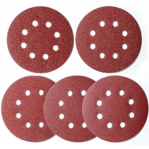 HOOPZI 100 pieces sandpaper eccentric sander 125 mm Velcro, sanding discs 8 holes Velcro round 125 mm for orbital sander 20x 40/60/80/120/180 grit per HOOPZI 100 pieces sandpaper eccentric sander 125 mm Velcro, sanding discs 8 holes Velcro round 125 mm for orbital sander 20x 40/60/80/120/180 grit per