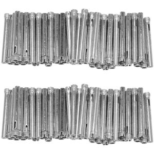 TLILY 100Pcs Diamond Coated Drill Bit Set 6mm Hole Saw Cutter Suitable for Tile, Glass, Ceramic, Porcelain, Marble TLILY 100Pcs Diamond Coated Drill Bit Set 6mm Hole Saw Cutter Suitable for Tile, Glass, Ceramic, Porcelain, Marble