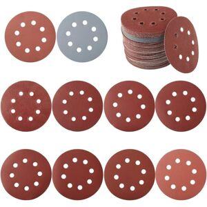 IKODM 100PCS Sanding Disc, Abrasive Disc, Sandpaper, Sandpaper for Circular Sander Grit 80/180/240/320/400/800/1000/1500/2000/3000 125mm IKODM 100PCS Sanding Disc, Abrasive Disc, Sandpaper, Sandpaper for Circular Sander Grit 80/180/240/320/400/800/1000/1500/2000/3000 125mm