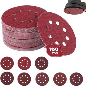 WOIYIC 100pcs Sanding Discs 40/60/80/120/180/240/320/400/Grit 125mm Size Ideal for Sanding/Polishing/Rust Removal, Angle Grinder WOIYIC 100pcs Sanding Discs 40/60/80/120/180/240/320/400/Grit 125mm Size Ideal for Sanding/Polishing/Rust Removal, Angle Grinder