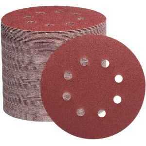 BEIJIYI 105pcs 125mm Sanding Discs, 8-Hole Sandpaper Discs, Ideal for Sanding/Polishing for Orbital Sander (40/60/80/150/240/320/600 Grit) BEIJIYI 105pcs 125mm Sanding Discs, 8-Hole Sandpaper Discs, Ideal for Sanding/Polishing for Orbital Sander (40/60/80/150/240/320/600 Grit)