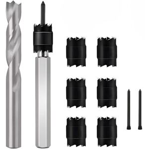 Tlily - 10Pcs Spot Weld Cutter Sets Double Sided, 3/8In & 5/16In hss Rotary Remover Drill for Power Tlily - 10Pcs Spot Weld Cutter Sets Double Sided, 3/8In & 5/16In hss Rotary Remover Drill for Power