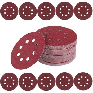 Tinor - 125mm Sanding Discs Mixed Grit 40/60/80/120/180/240/320/400/600/800 Sandpaper 100 Pieces 8 Holes Sanding Disc for Orbital Sander Tinor - 125mm Sanding Discs Mixed Grit 40/60/80/120/180/240/320/400/600/800 Sandpaper 100 Pieces 8 Holes Sanding Disc for Orbital Sander