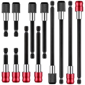 TLILY 12Pcs Drill Bit Extension 1/4 Inch Hex Shank Bar Socket Screwdriver Holder and Chuck Adapter Set TLILY 12Pcs Drill Bit Extension 1/4 Inch Hex Shank Bar Socket Screwdriver Holder and Chuck Adapter Set