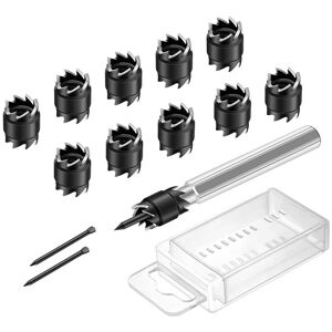 TLILY 13Pcs Spot Weld Cutter Set,3/8 HSS Remover Drill Bits Hole for Power Welding TLILY 13Pcs Spot Weld Cutter Set,3/8 HSS Remover Drill Bits Hole for Power Welding