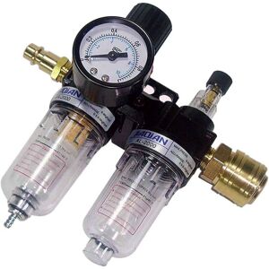 TINOR 1/4' Air Pressure Regulator Filter, Oil Water Separator, Air Pressure Regulator for Compressor and Air Tools TINOR 1/4' Air Pressure Regulator Filter, Oil Water Separator, Air Pressure Regulator for Compressor and Air Tools