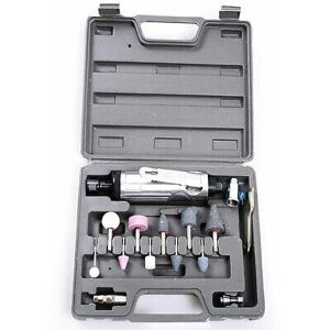 Toolzone - heavy duty 15PC 1/4 air die angle grinder polisher sander kit in case tz AT021 Toolzone - heavy duty 15PC 1/4 air die angle grinder polisher sander kit in case tz AT021