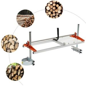 SANBOUSI 16"-36" Chainsaw Mill Guide Bar Frame for Planking Lumber Cutting Portable Tool SANBOUSI 16"-36" Chainsaw Mill Guide Bar Frame for Planking Lumber Cutting Portable Tool