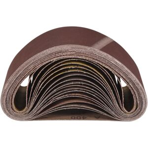 Tlily - 18 Pack Sanding Belts 3X21 Inches(75X533mm) Aluminum Oxide Belt (3 Each of 60 80 120 180 240 400 Grits) for Sander Tlily - 18 Pack Sanding Belts 3X21 Inches(75X533mm) Aluminum Oxide Belt (3 Each of 60 80 120 180 240 400 Grits) for Sander