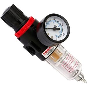 TORMATOR (18×4×4.5cm) Air Filter Regulator, Compressor Water Separator, Oil Water Separator Filter, Oil Water Compressor Filter, Suitable for Filtering TORMATOR (18×4×4.5cm) Air Filter Regulator, Compressor Water Separator, Oil Water Separator Filter, Oil Water Compressor Filter, Suitable for Filtering