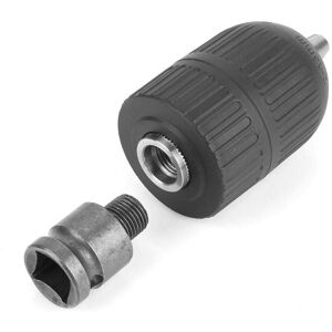 Serbia - 2-13mm Mandrin de Perceuse sans Clé en Plastique avec Adaptateur de Mandrin de 1/2' pour la Conversion de clé à Chocs Serbia - 2-13mm Mandrin de Perceuse sans Clé en Plastique avec Adaptateur de Mandrin de 1/2' pour la Conversion de clé à Chocs