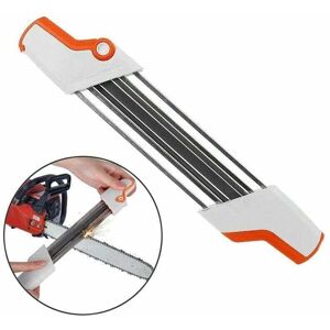 TEHTUY 2-in-1 file holder for 0.325 Ø 4.8 mm chainsaw chain - white TEHTUY 2-in-1 file holder for 0.325 Ø 4.8 mm chainsaw chain - white