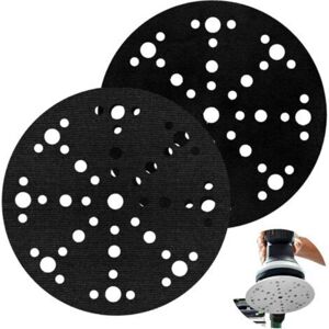 MCBOSON 2 Pieces Soft Sanding Pads 150mm, 49 Holes, Soft Foam Interface for Sanding and Polishing Pads, Soft Sponge Pad for Grinders and Sanders MCBOSON 2 Pieces Soft Sanding Pads 150mm, 49 Holes, Soft Foam Interface for Sanding and Polishing Pads, Soft Sponge Pad for Grinders and Sanders