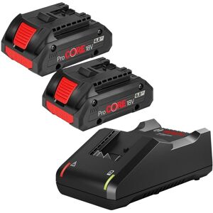 Bosch - Two 18V 4.0Ah Batteries And Charger Starter Kit 18V ProCORE BSH600A01BA4 Bosch - Two 18V 4.0Ah Batteries And Charger Starter Kit 18V ProCORE BSH600A01BA4