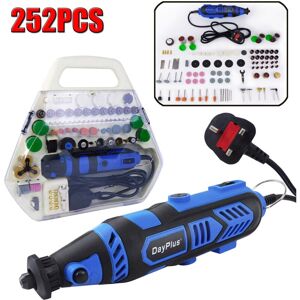 DAYPLUS 2024 Rotary Tool 252Pcs Dremel Grinder Polisher Drill Multi-purpose dit Tool Kit DAYPLUS 2024 Rotary Tool 252Pcs Dremel Grinder Polisher Drill Multi-purpose dit Tool Kit