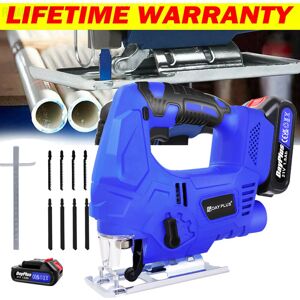 Briefness - 21V Electric Cordless Jigsaw Jig Saw Cut for Bevel Cutting Woodworking led Laser Briefness - 21V Electric Cordless Jigsaw Jig Saw Cut for Bevel Cutting Woodworking led Laser